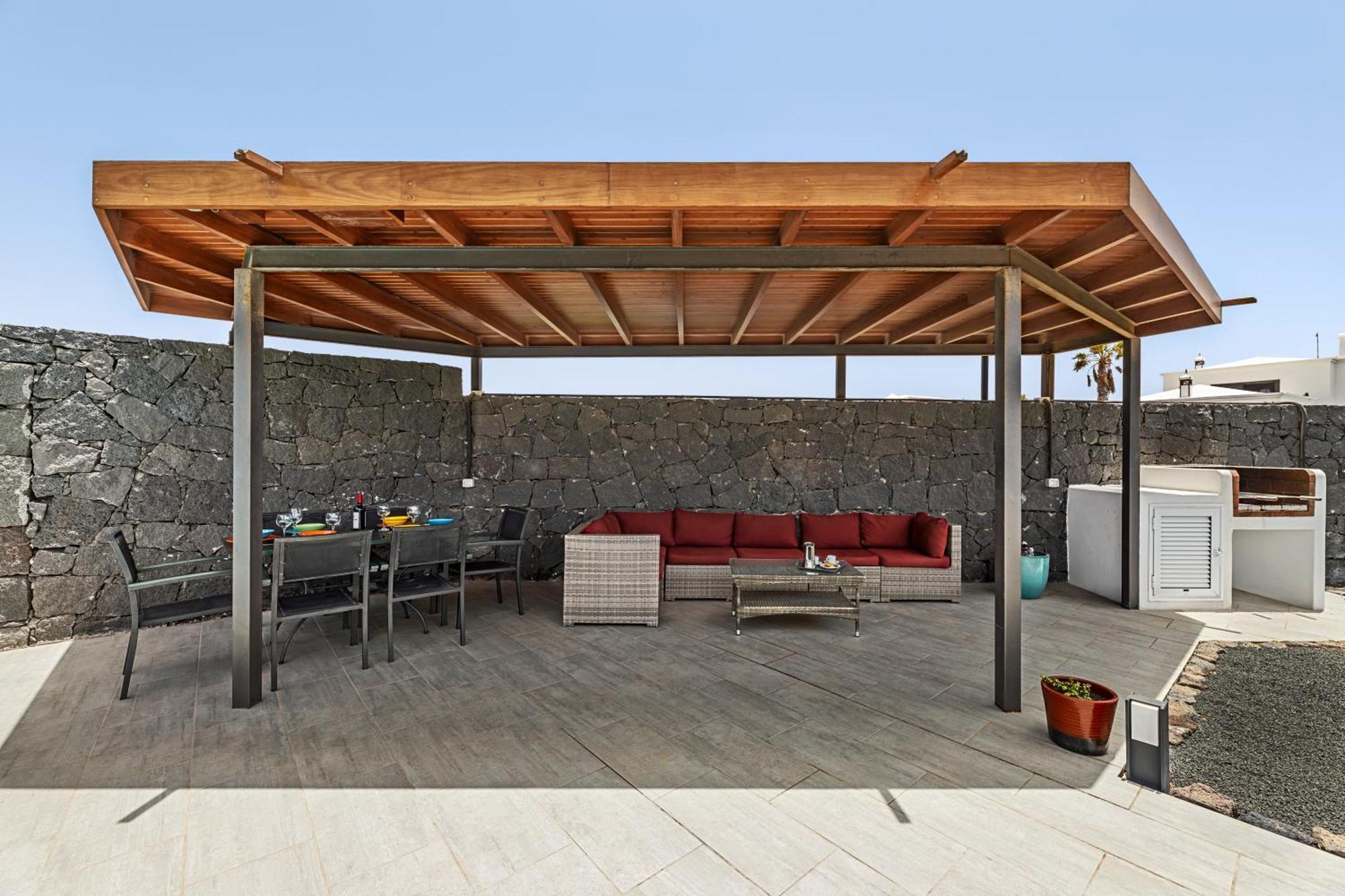 3 Bedroom Villa With Private Pool Close To Papagayo Beach Коста Бланка Экстерьер фото